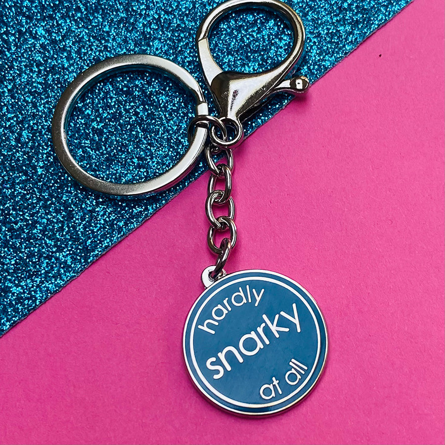 Hardly Snarky At All Keyring/Handbag Charm
