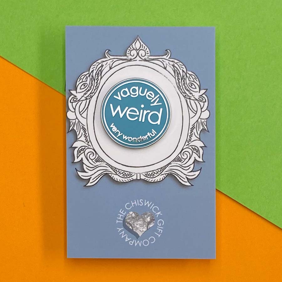 Vaguely Weird Very Wonderful Enamel Pin