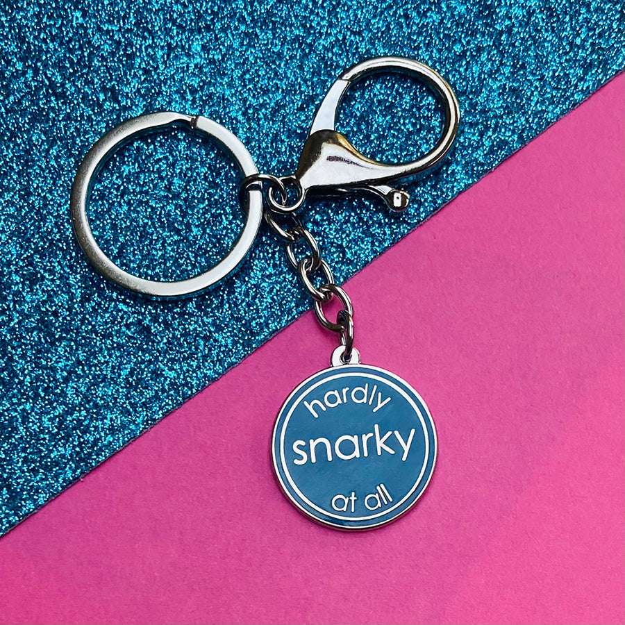 Hardly Snarky At All Keyring/Handbag Charm