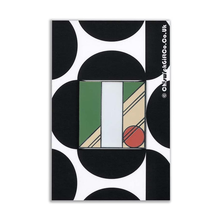 Initial I Enamel Pin