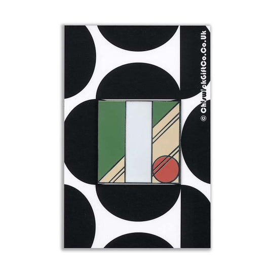 Initial I Enamel Pin