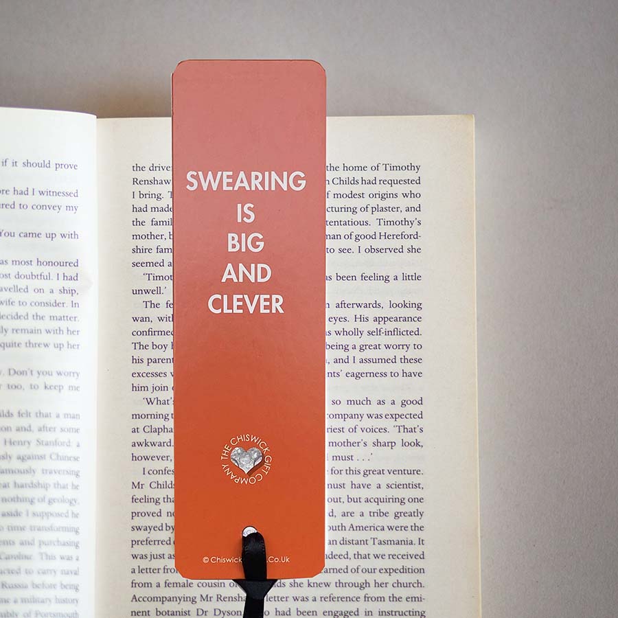 Swearing Is Big And Clever - Bookmark