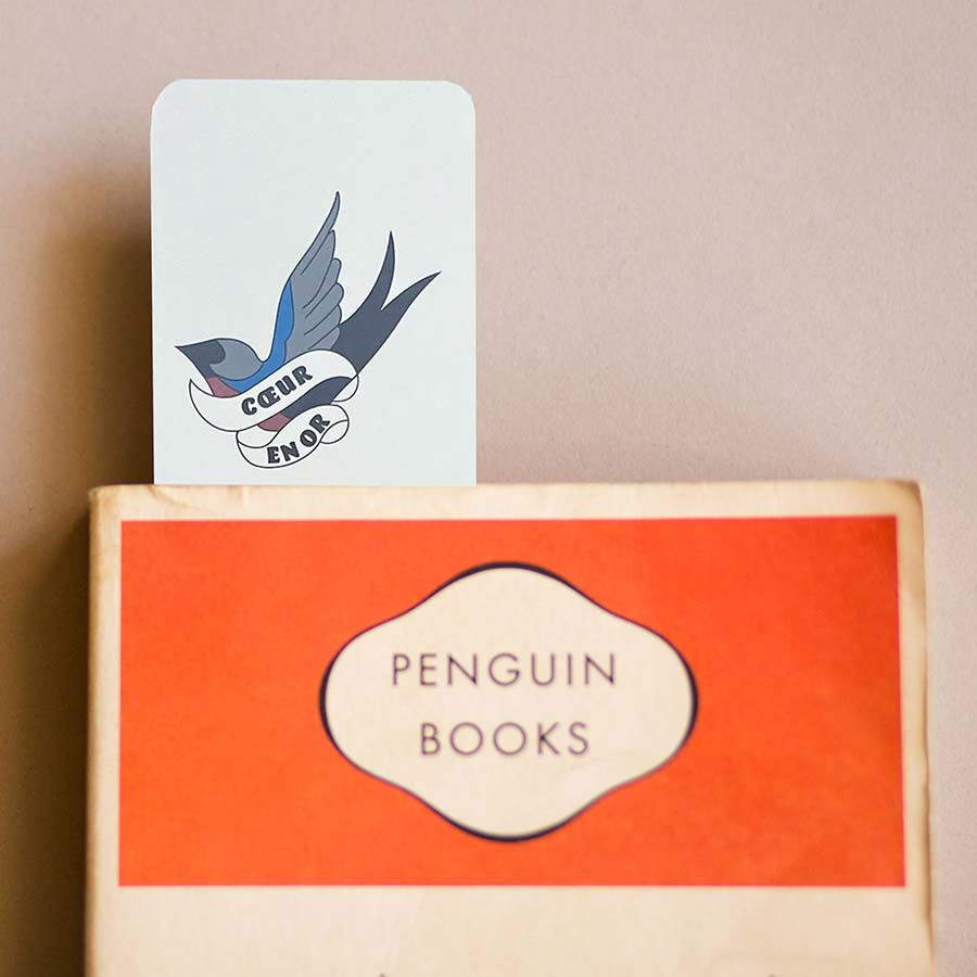 French Bookmark - Cœur En Or - Heart of Gold