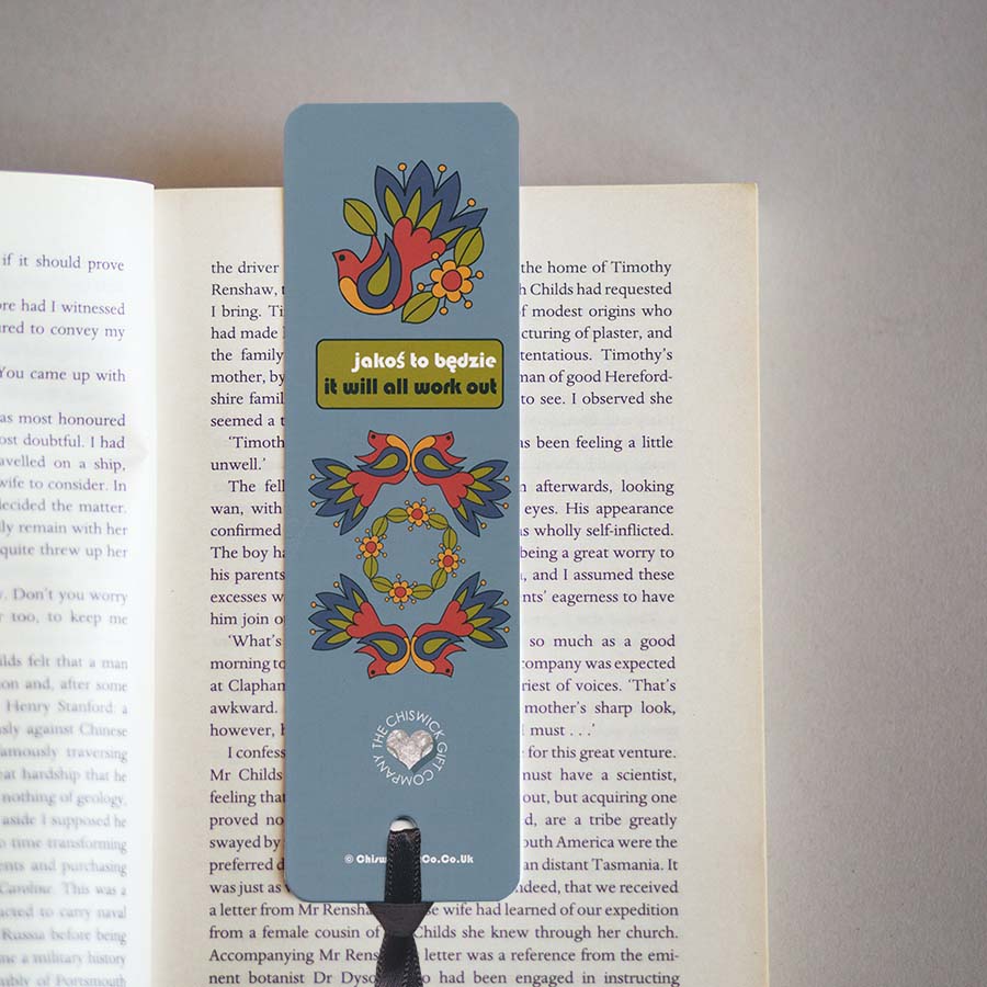 Set of Three Word Apothecary Bookmarks - Monkeys, Heart of Gold, Work Out