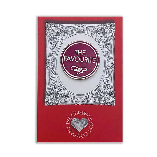 The Favourite Enamel Pin