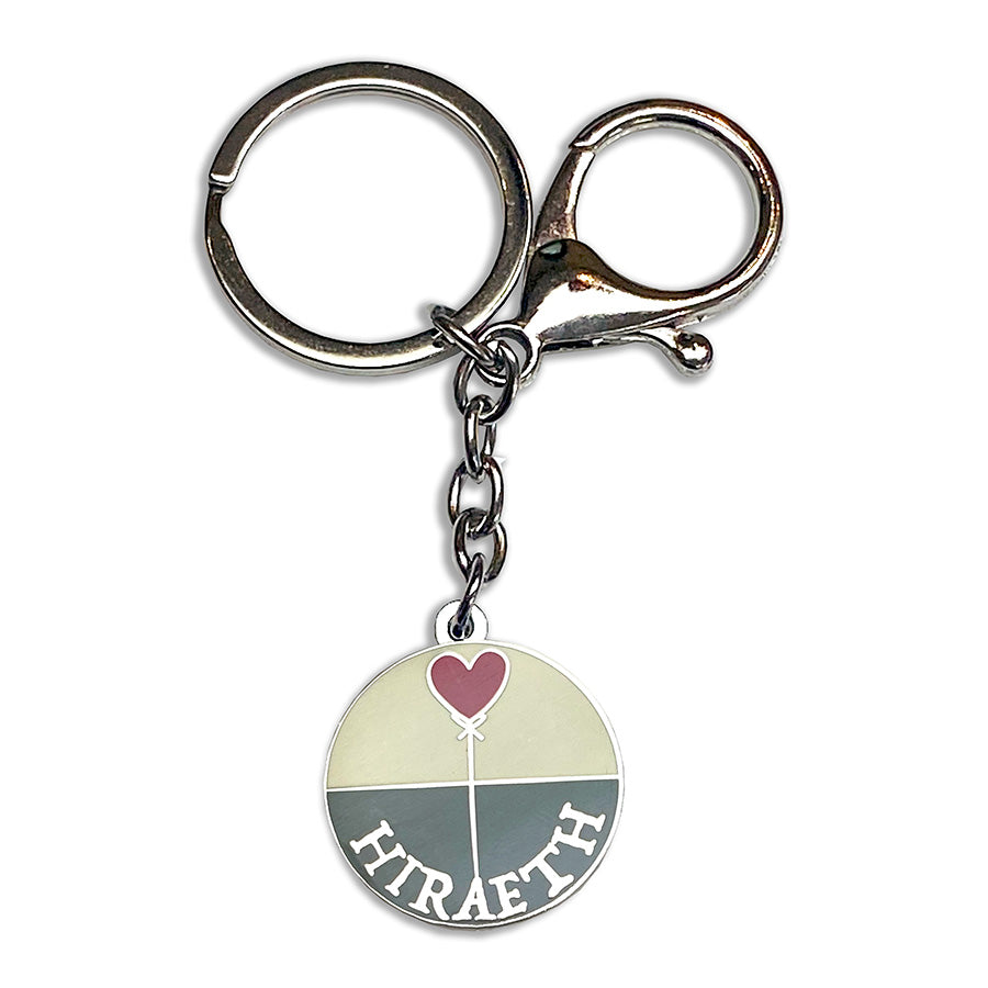 Welsh Keyring/Bag Charm - Hiraeth - Longing For Home