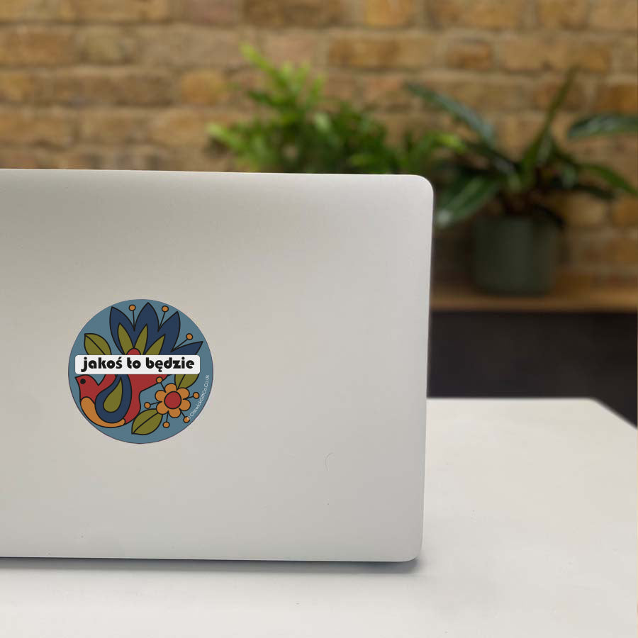 It Will All Work Out Polish Vinyl Sticker