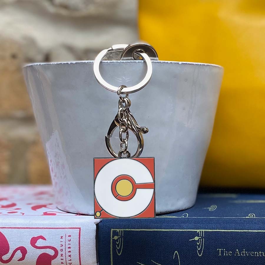 Initial C Keyring/Bag Charm
