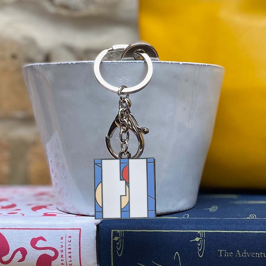 Initial H Keyring/Bag Charm