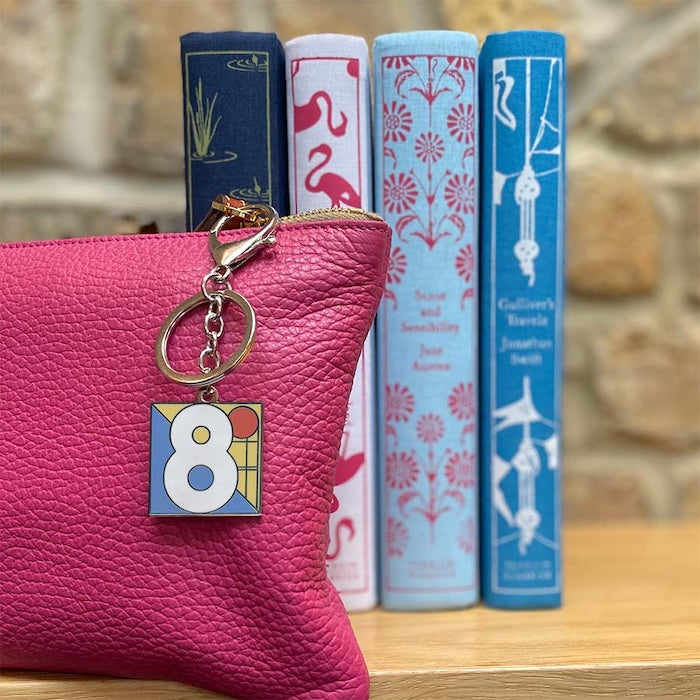 Number 8 Keyring/Bag Charm