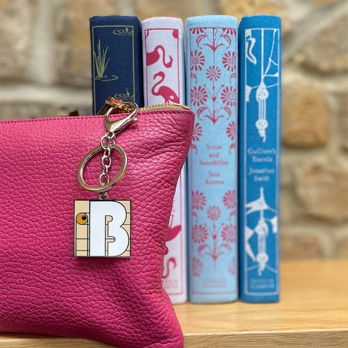 Initial B Keyring/Bag Charm