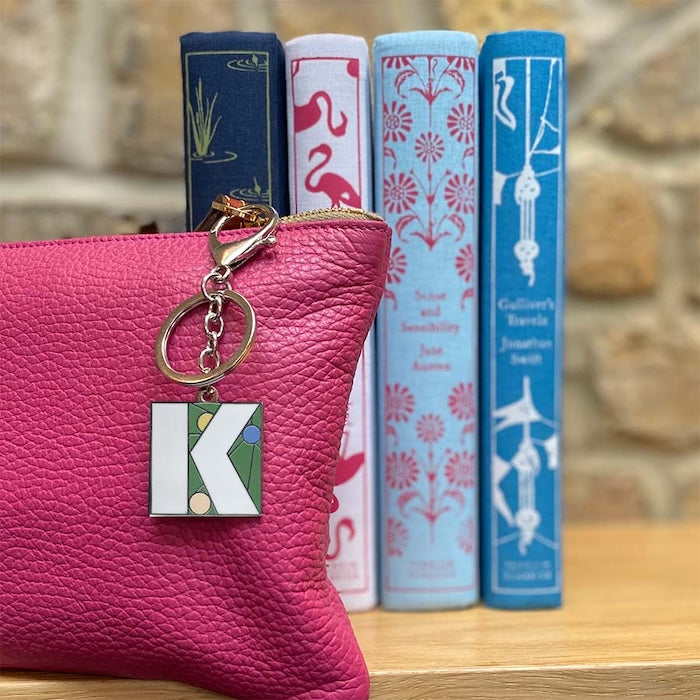 Initial K Keyring/Bag Charm