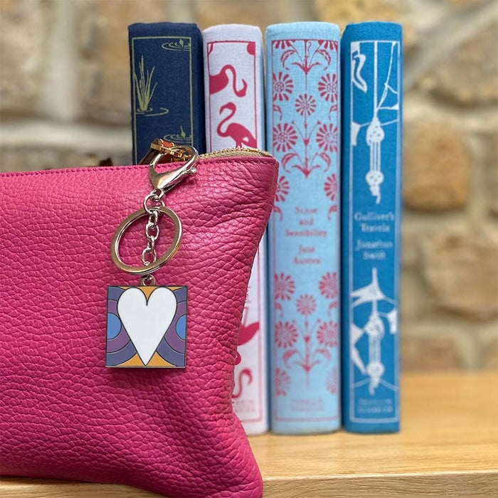 Symbol Heart Keyring/Bag Charm