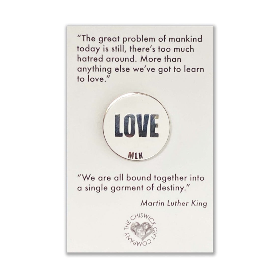 Peace Love Hope - Enamel Pin
