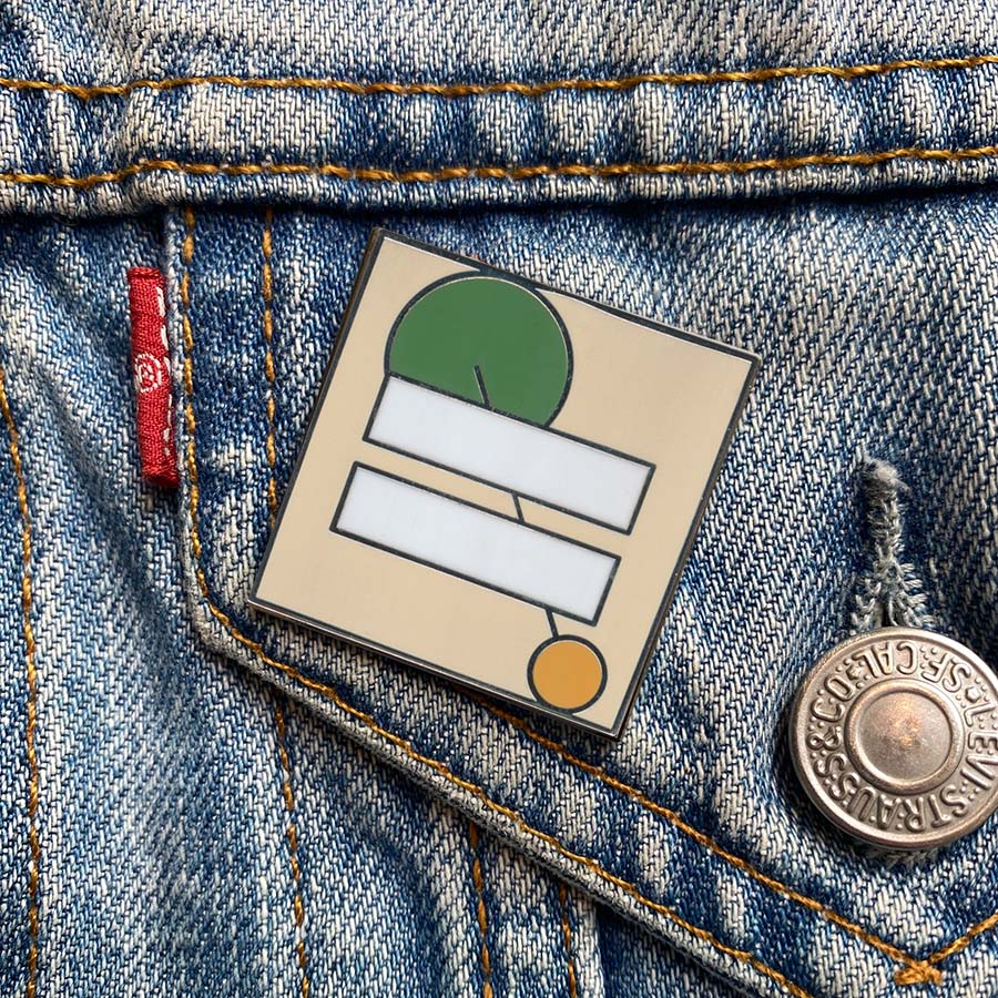 Symbol = Enamel Pin