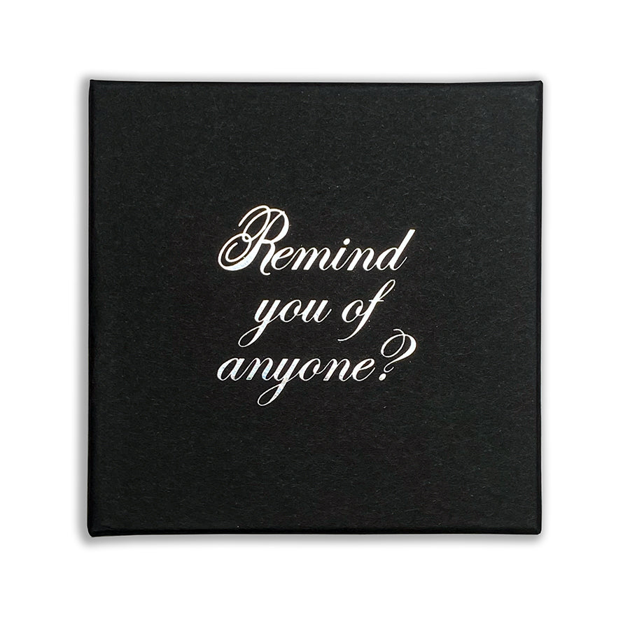 Judgy Solid Sterling Silver Pendant | Bag Charm