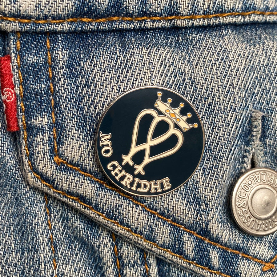 Scottish Pin - Mo Chridhe – My Heart - Beloved