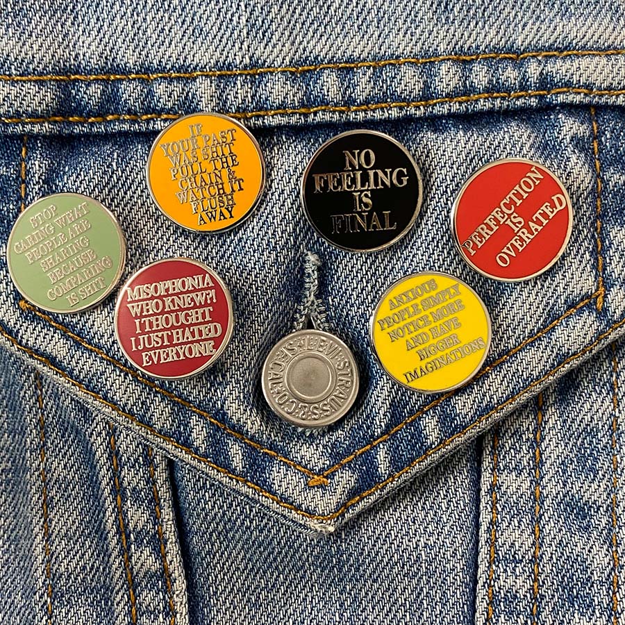 No Feeling Is Final Mini-Pin