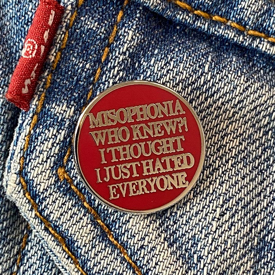 Misophonia Mini-Pin