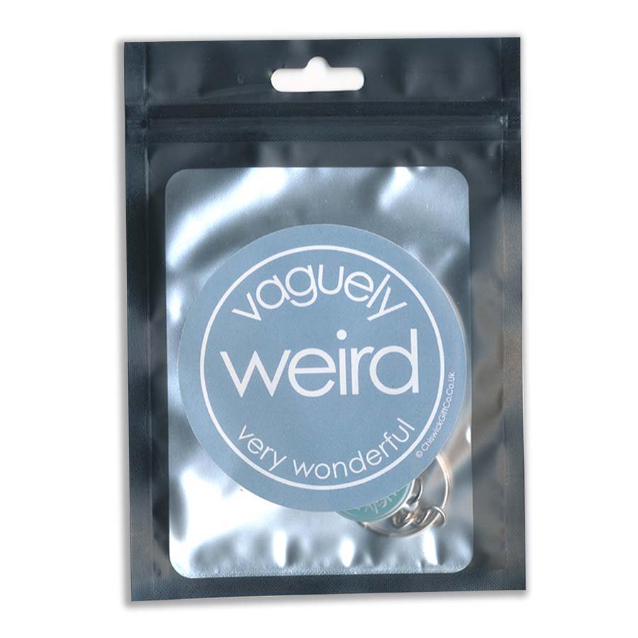 Vaguely Weird Very Wonderful Keyring