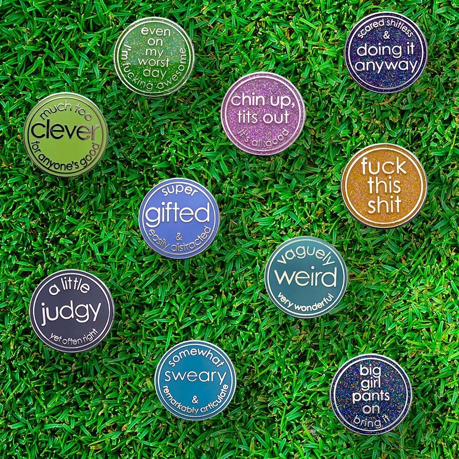 Big Girl Pants Golf Ball Marker