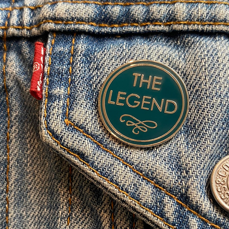 The Legend Enamel Pin