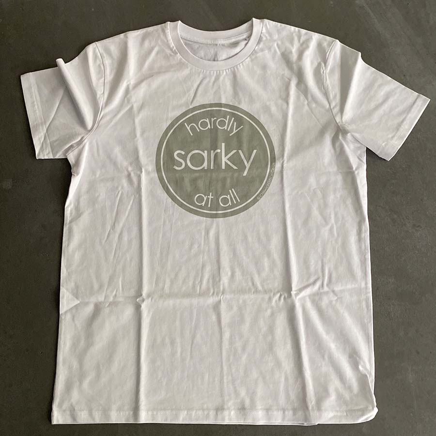 Judgy & Sweary Sample White Tees