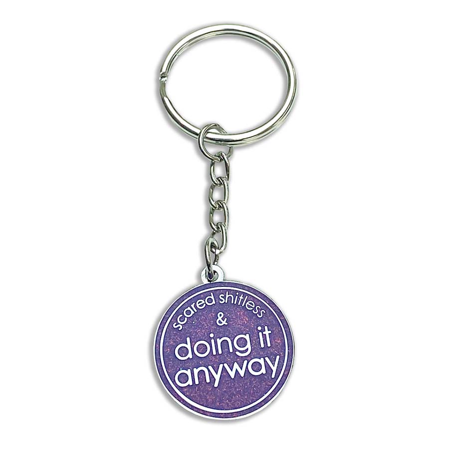 All 7 Thinking of You Glitter Keyrings