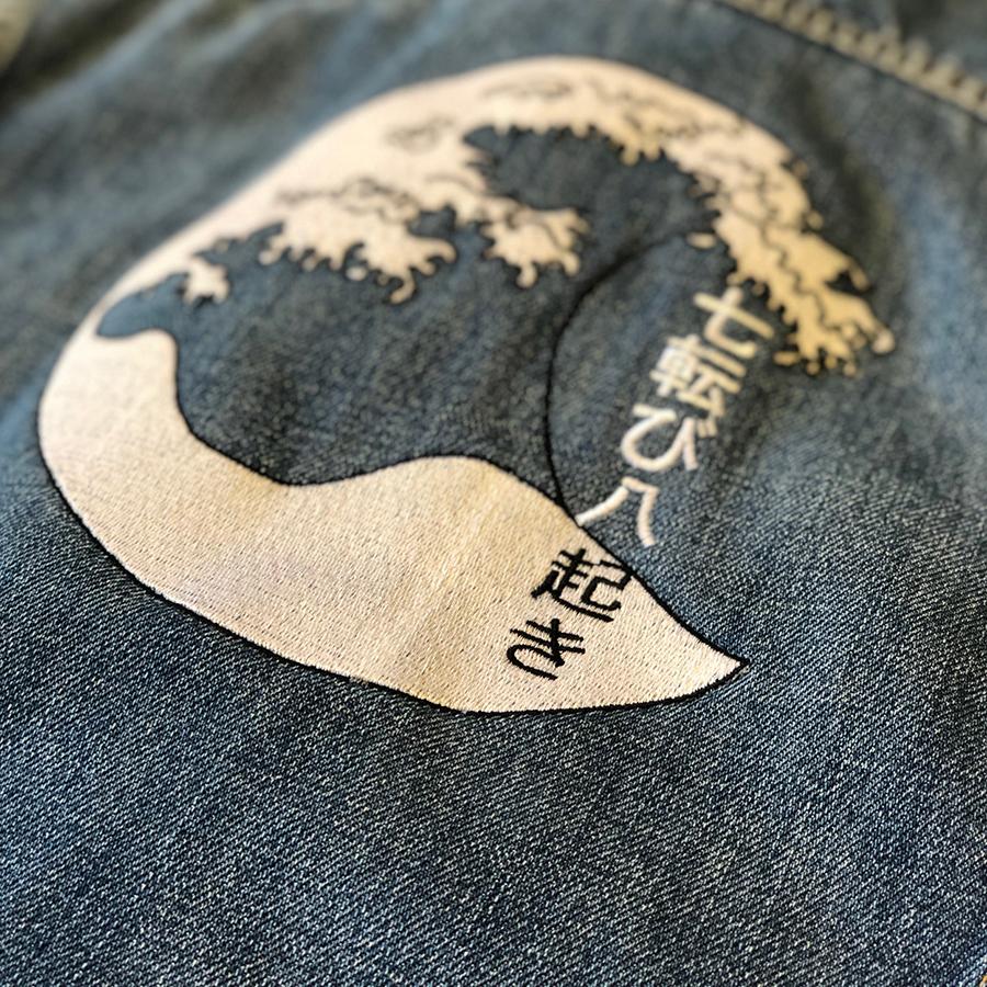 Levi's embroidered best sale jean jacket