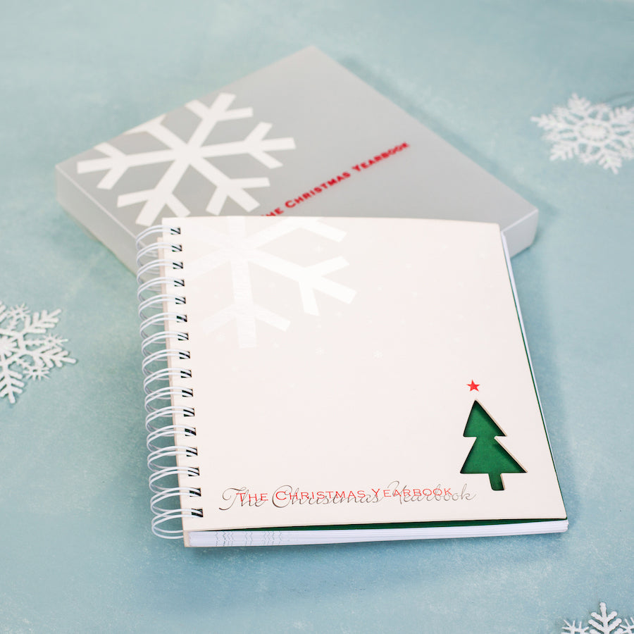 Memory Book for Families at Christmas with prompts.