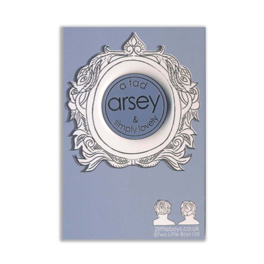 A Tad Arsey & Simply Lovely Enamel Pin