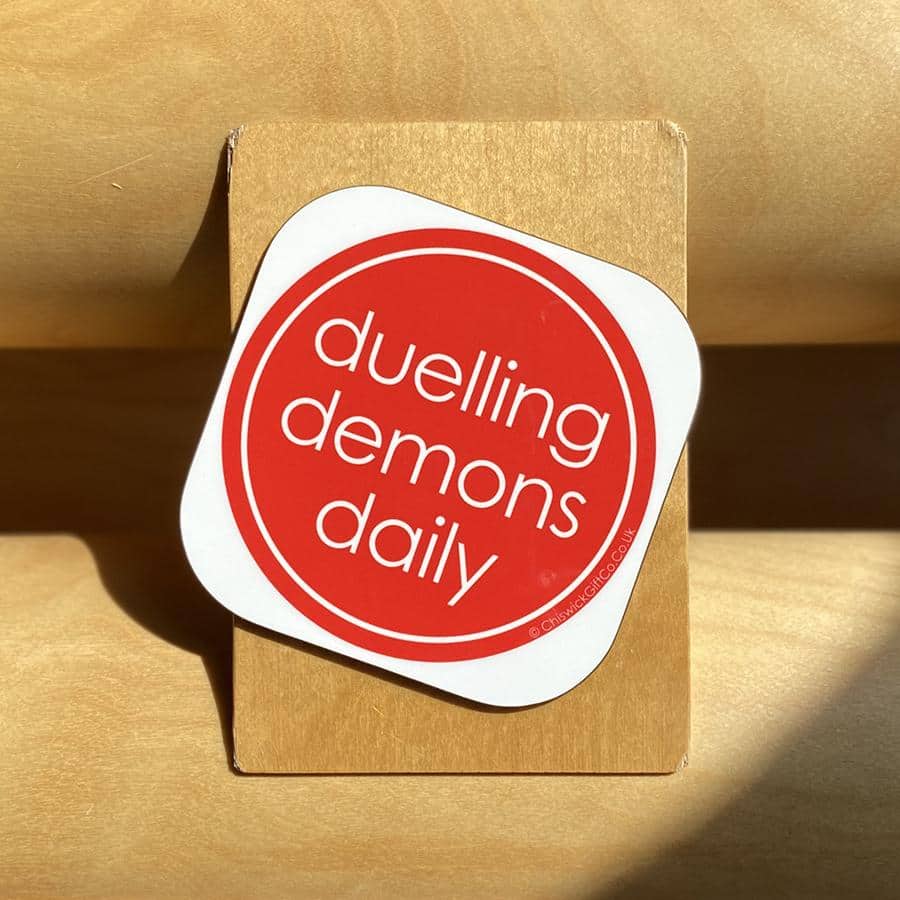 Duelling Demons Mug