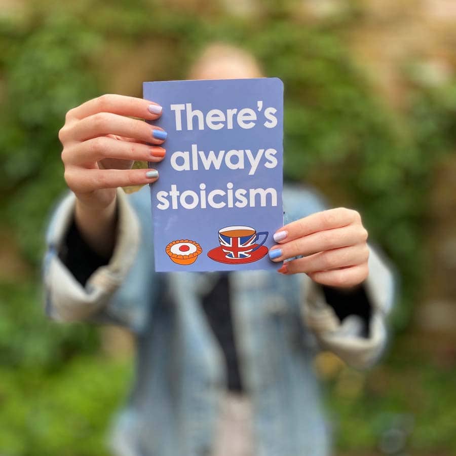 There's Always Stoicism Notebookcard