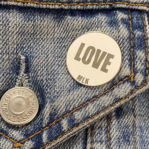 Love - MLK - Enamel Pin