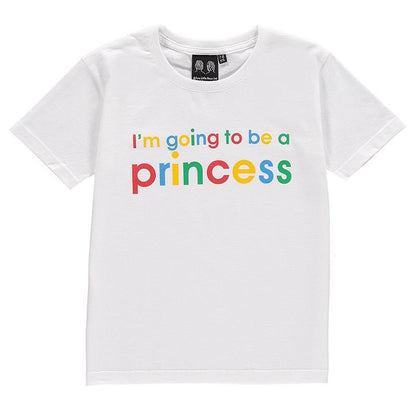 Children's I'm Going To Be A Princess Slogan Tee