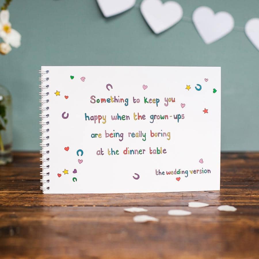 Wedding Activity Book For Children