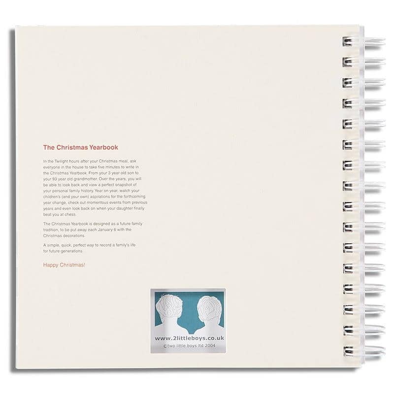 Christmas memory book for family. Perfect family gift