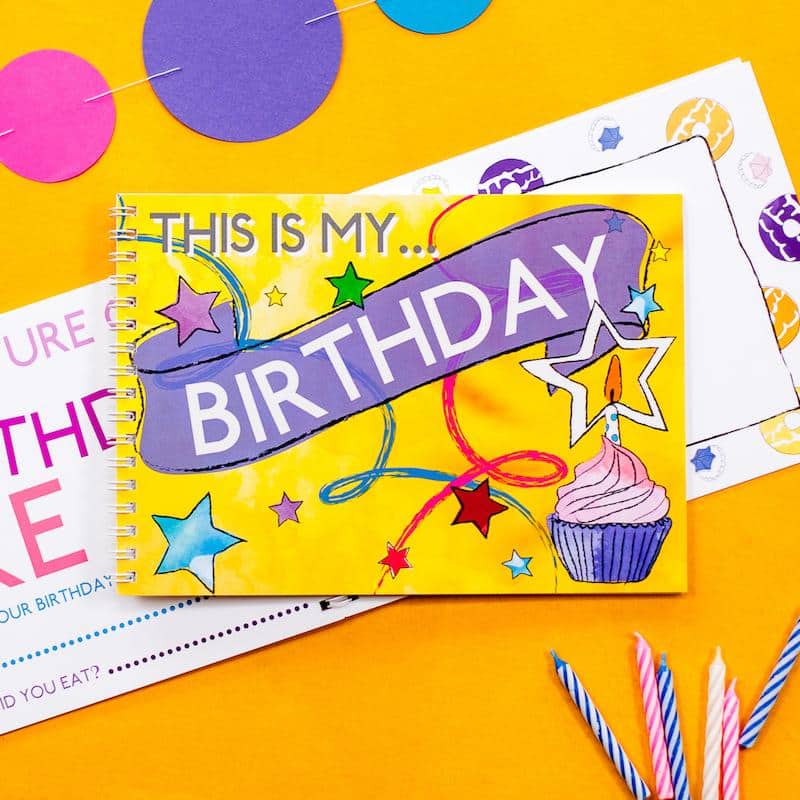 This Is My Birthday Keepsake Book