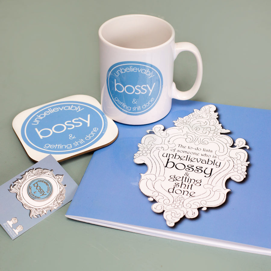 Unbelievably Bossy Coaster