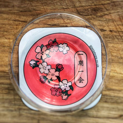 Make Each Day Count Japanese Cherry Blossom Coaster