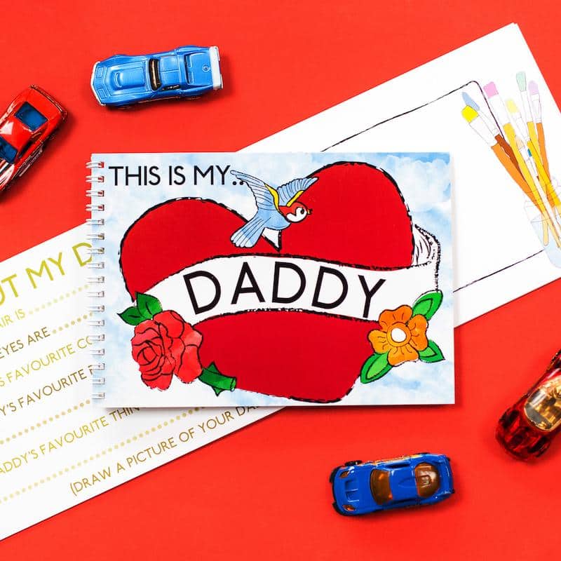 This Is My Daddy Keepsake Book