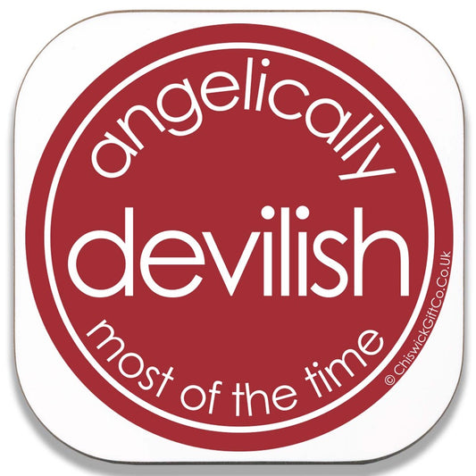 Angelically Devilish Coaster