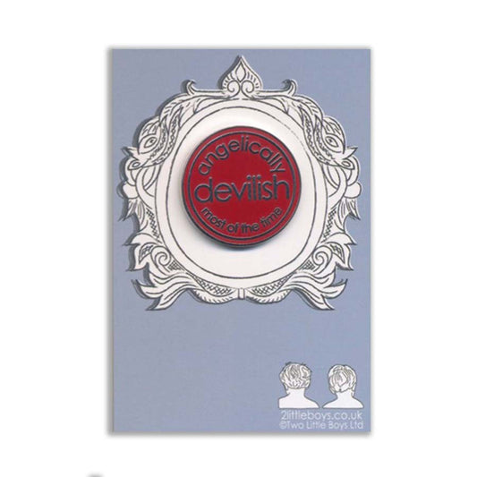 Angelically Devilish Enamel Pin