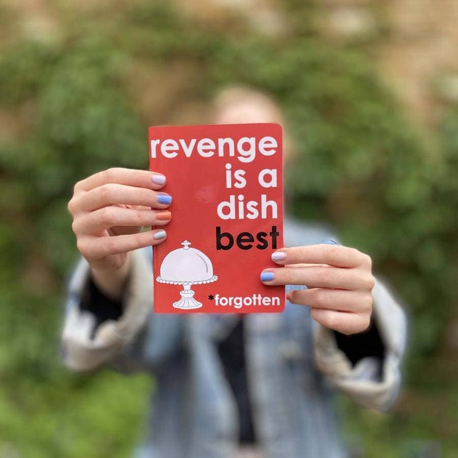 Revenge Is A Dish Forgotten Notebook