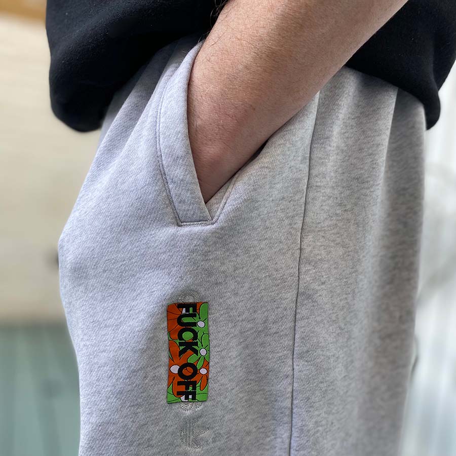 Fuck Off -Angry Flower Tag