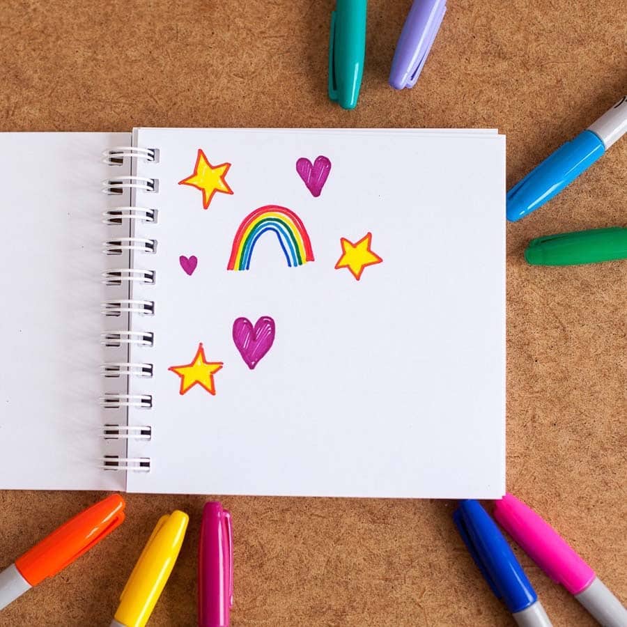 I'm Going To Be Very Brainy Doodle Pad