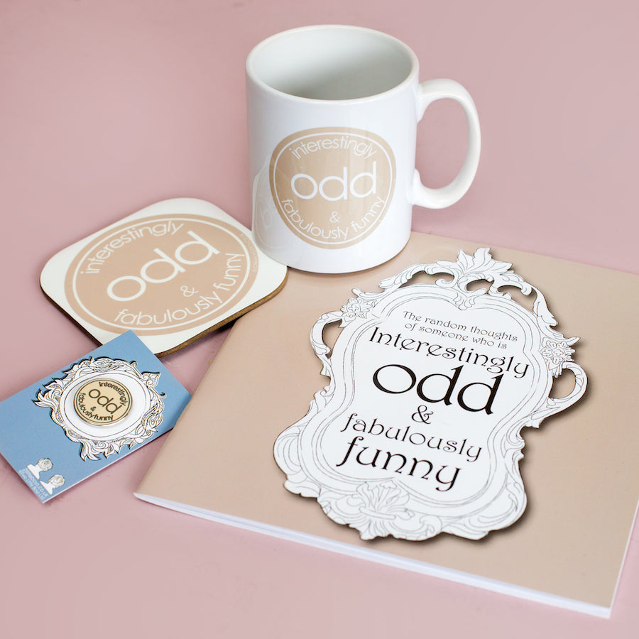 Interestingly Odd & Fabulously Funny Coaster