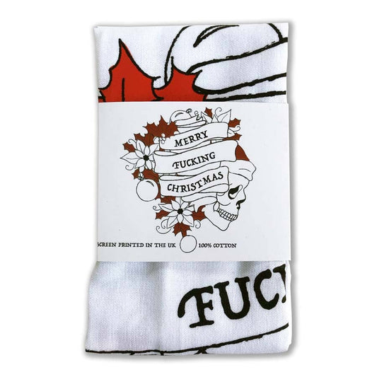 Merry Fucking Christmas - Tea Towel