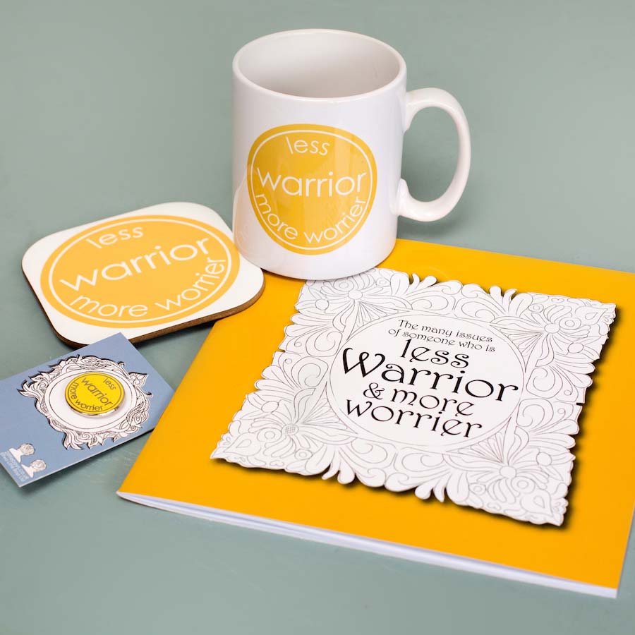 Less Warrior More Worrier Notebook