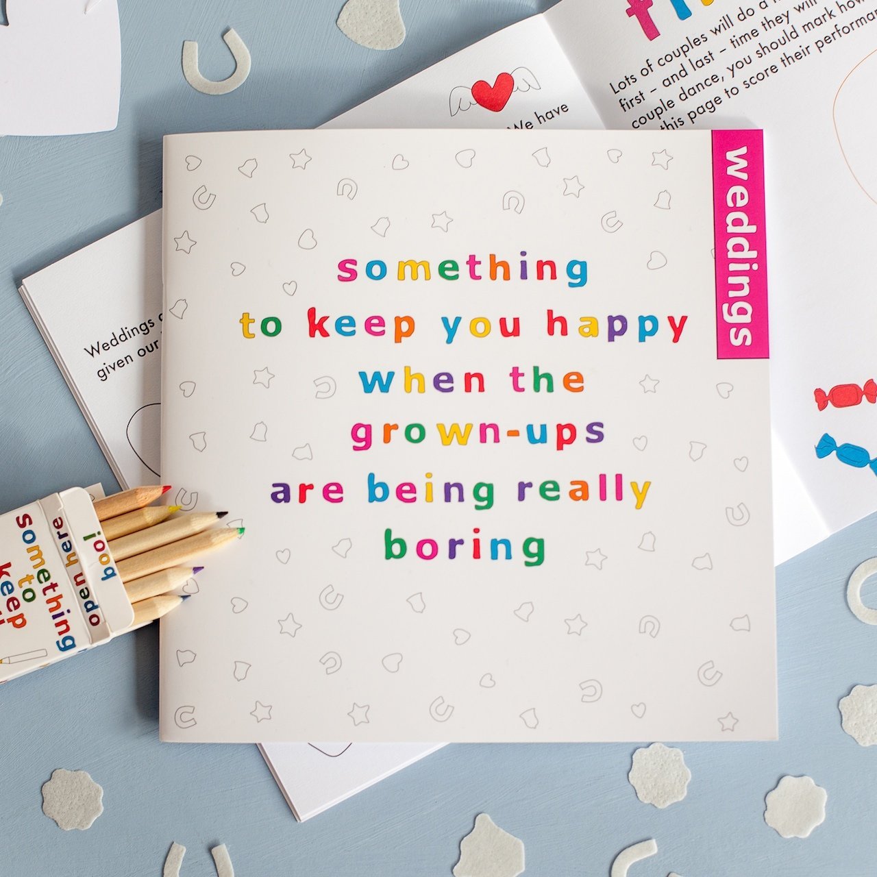 Something To Keep You Happy - Wedding Activity Book Bundle #1